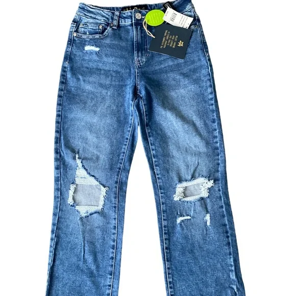 Indigo Rein Wide Leg Denim - Picture 1 of 4